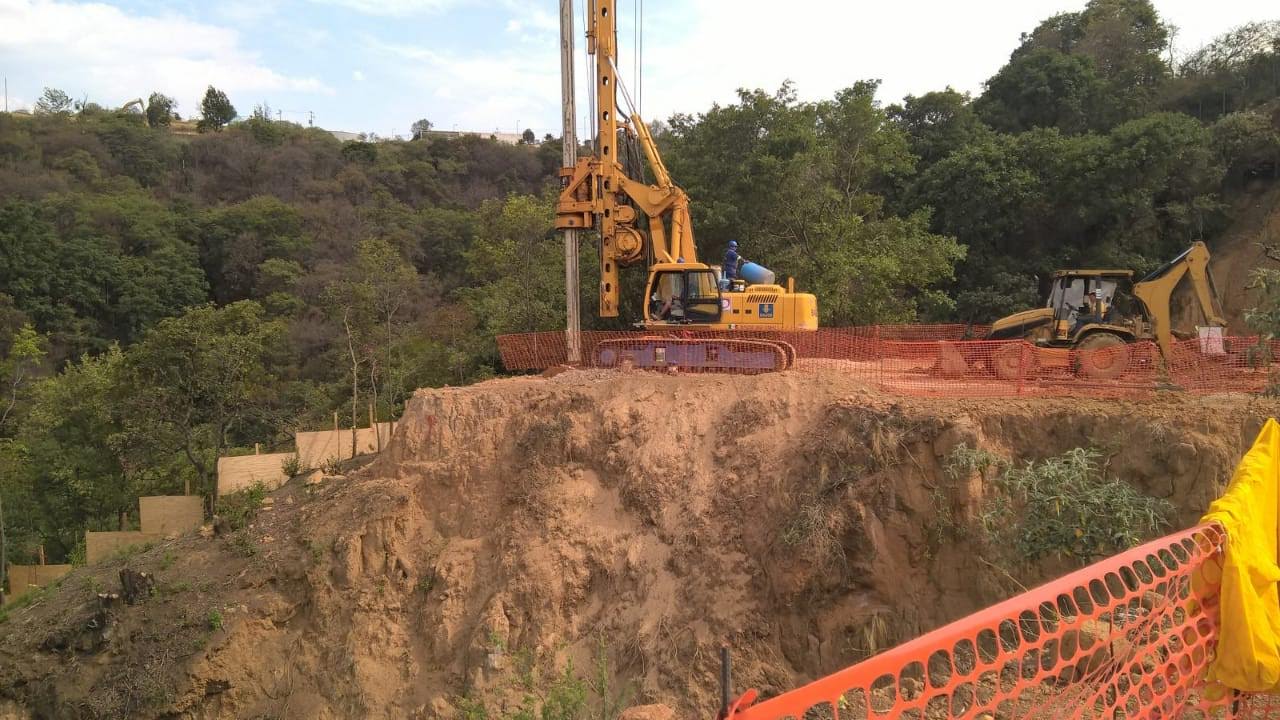 Perforación para cimentación profunda