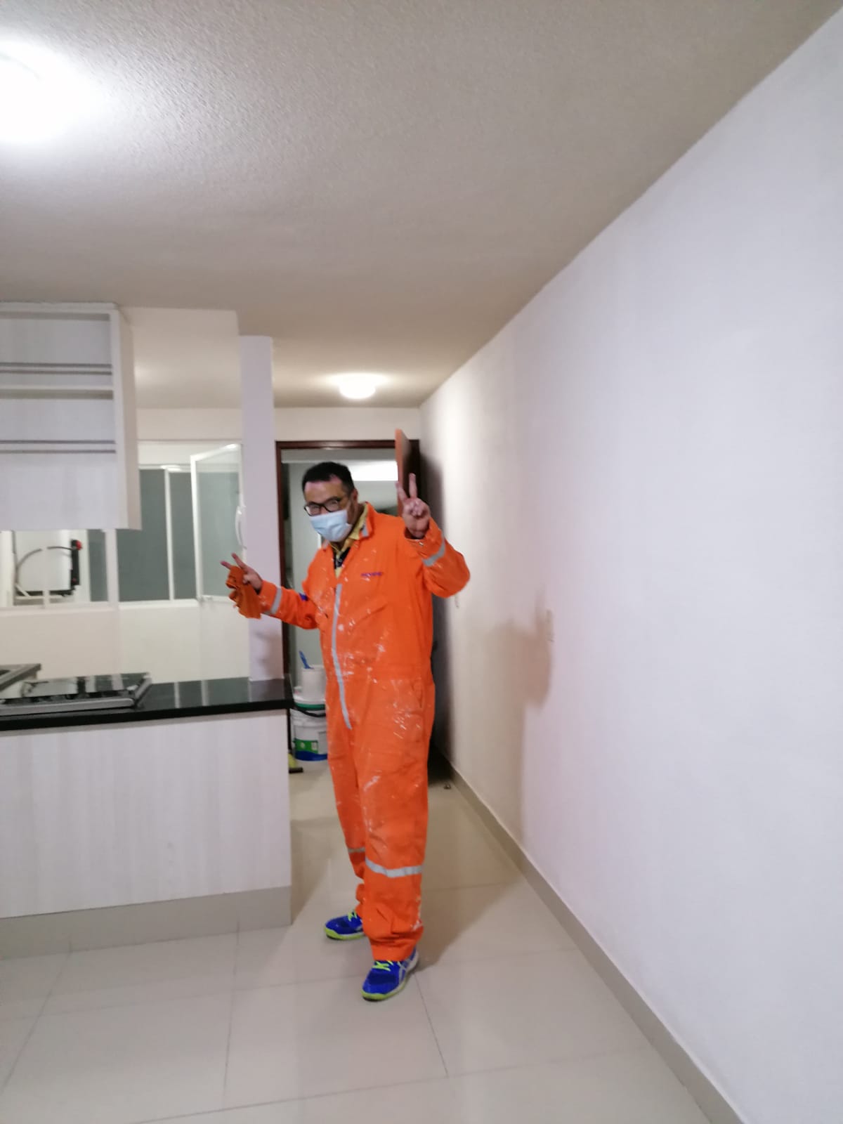 Proyecto Galek: pintura interior departamento