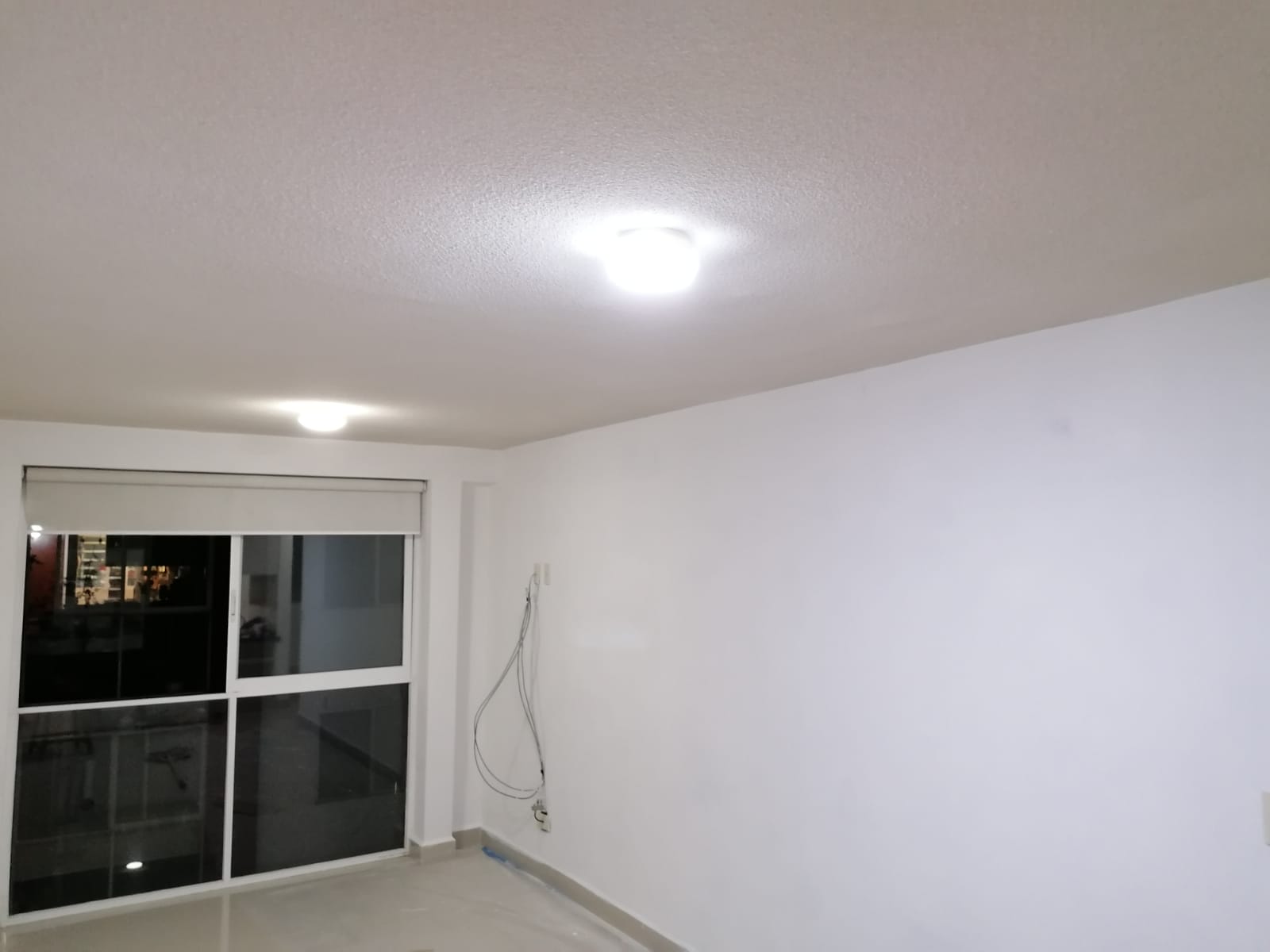 Proyecto Galek: sala departamento iluminacion