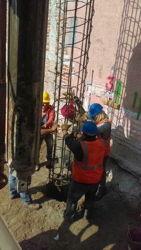 Proyecto Galek: armado acero pilote