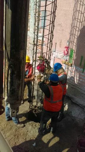 Proyecto Galek · Cimentación