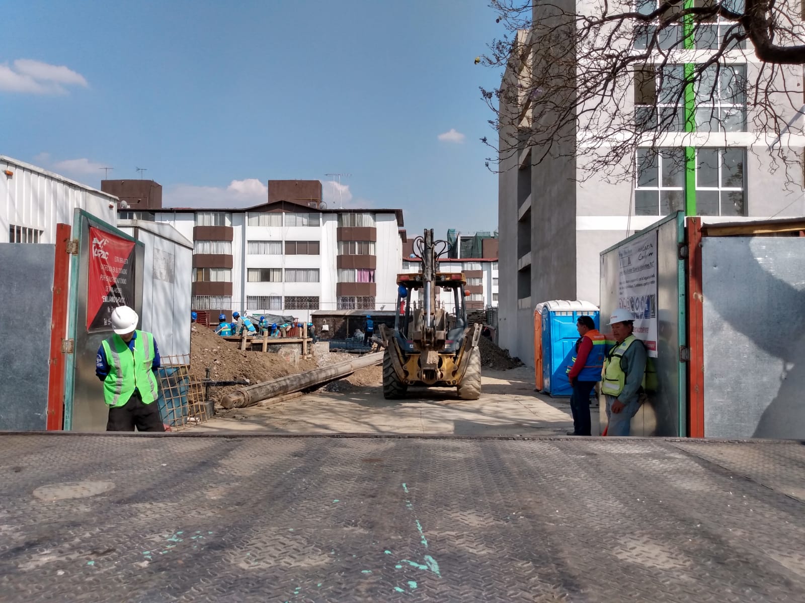 Proyecto Galek: excavacion obra cimentacion