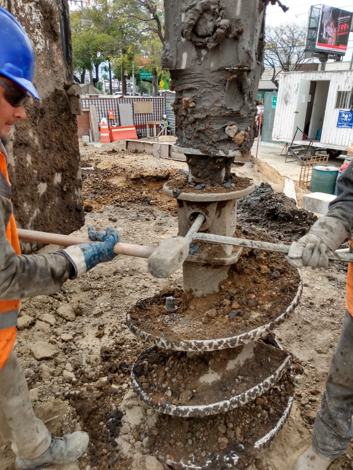 Proyecto Galek: perforacion cimentacion profunda