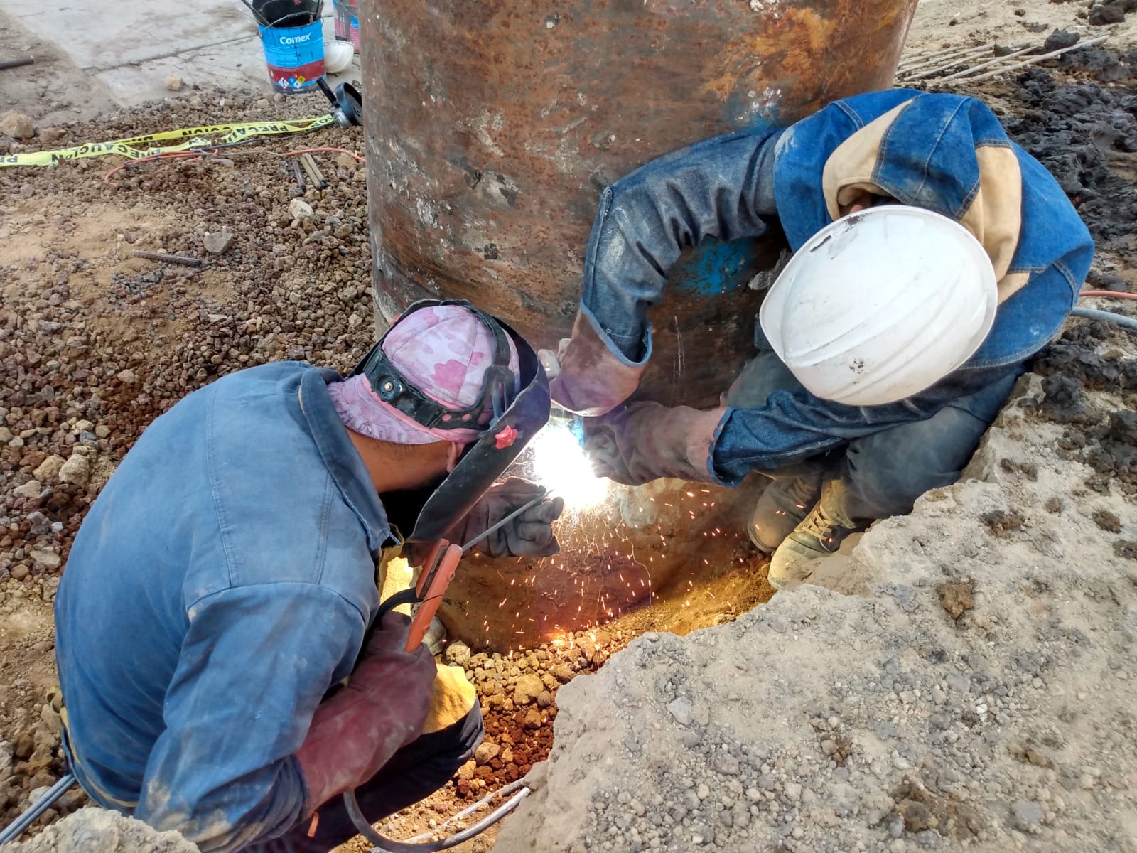 Proyecto Galek: soldadura cimentacion profunda